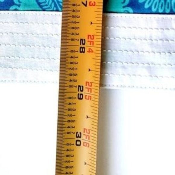 Luciano Dante Floral Rhinestone Beachy Resort Wear Tropical Tunic Size Small - Picture 11 of 12